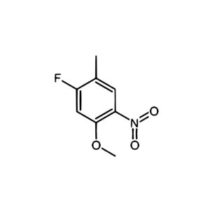 Benzene, 1-fluoro-5-methoxy-2-methyl-4-nitro- (9CI)