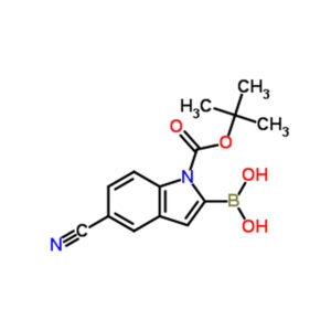 1-Boc-5-Cyanoindole-2-boronic acid