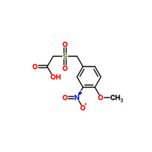4-Methoxy-3-nitrobenzylsulfonylacetic acid