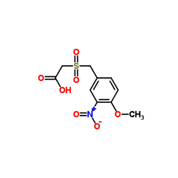 4-Methoxy-3-nitrobenzylsulfonylacetic acid